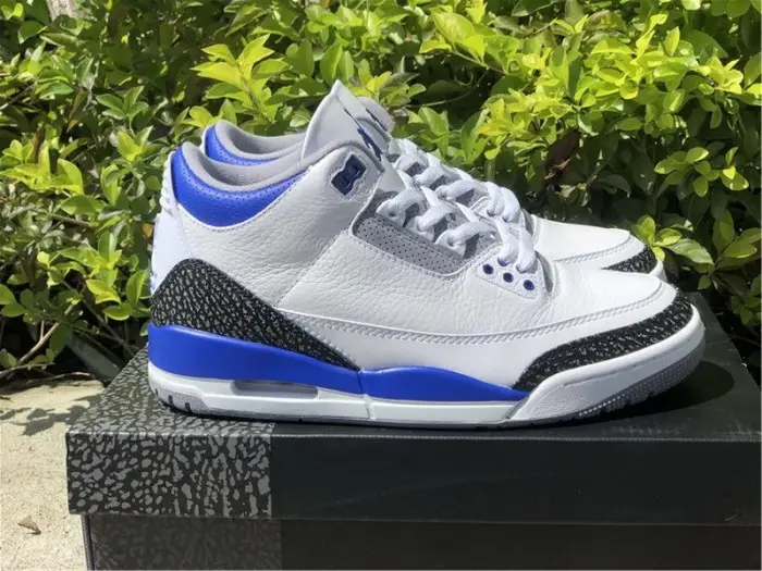 Authentic Air Jordan 3 “ Racer Blue” DDBCC2223