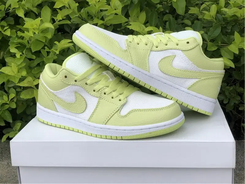 Authentic Air Jordan 1 Low “Limelight” 