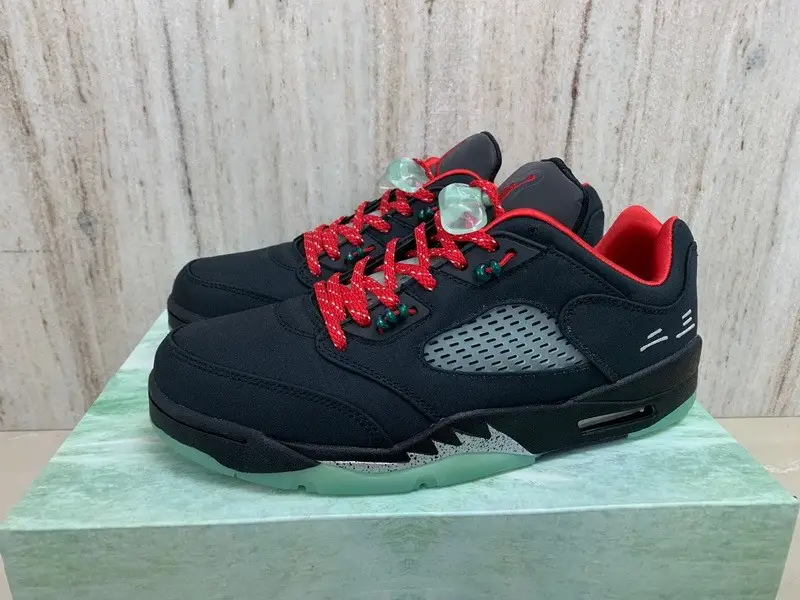 Authentic CLOT x Air Jordan 5 Low 