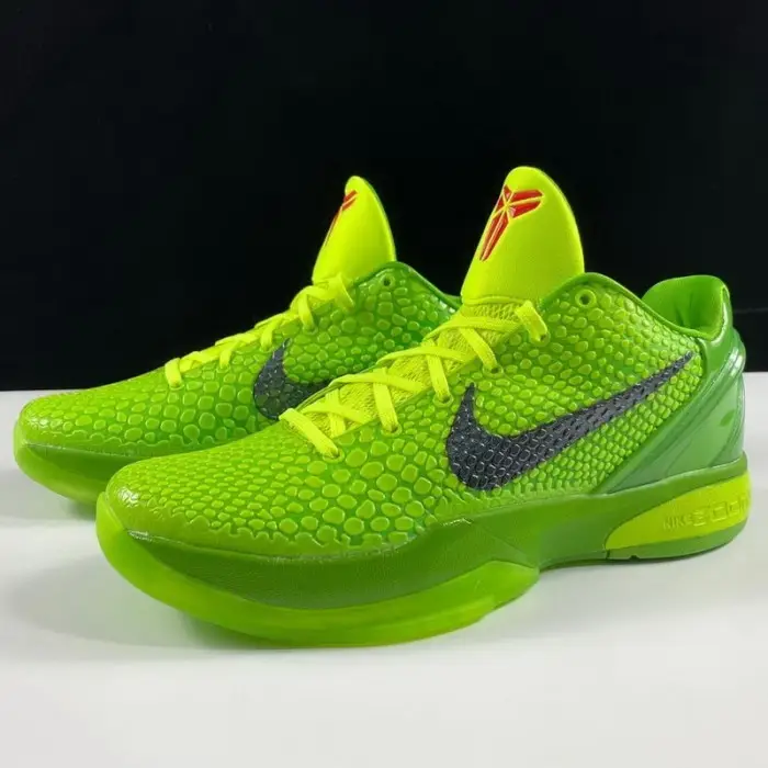 Authentic Zoom Kobe 6 Protro“Grinch” EEACF2344