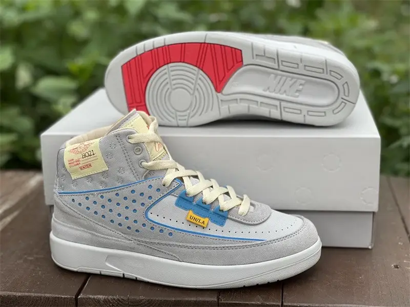 Authentic Union x Air Jordan 2 “Grey Fog” 