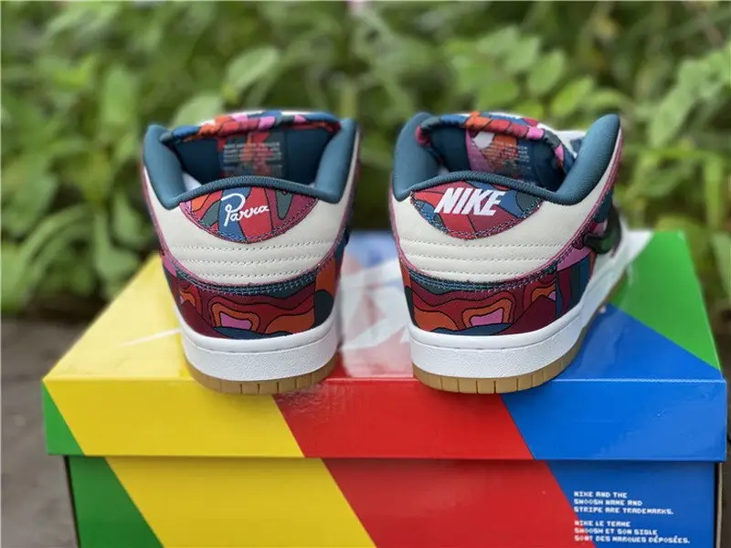 Authentic Parra X Nike SB Dunk Low Royal Blue 