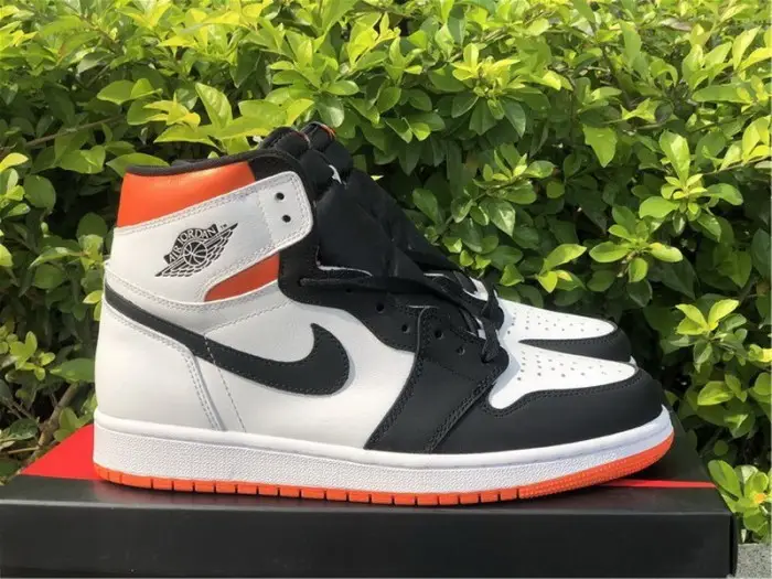 Authentic Air Jordan 1 High OG “Electro Orange” BEB709