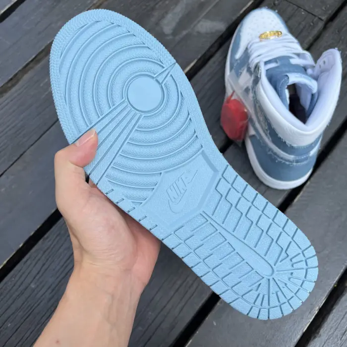 Authentic Air Jordan 1 High OG “Denim” WMS 