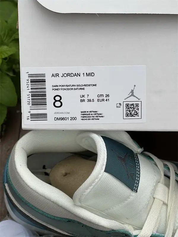 Authentic Air Jordan 1 Mid “Anti-Gravity Machines” 
