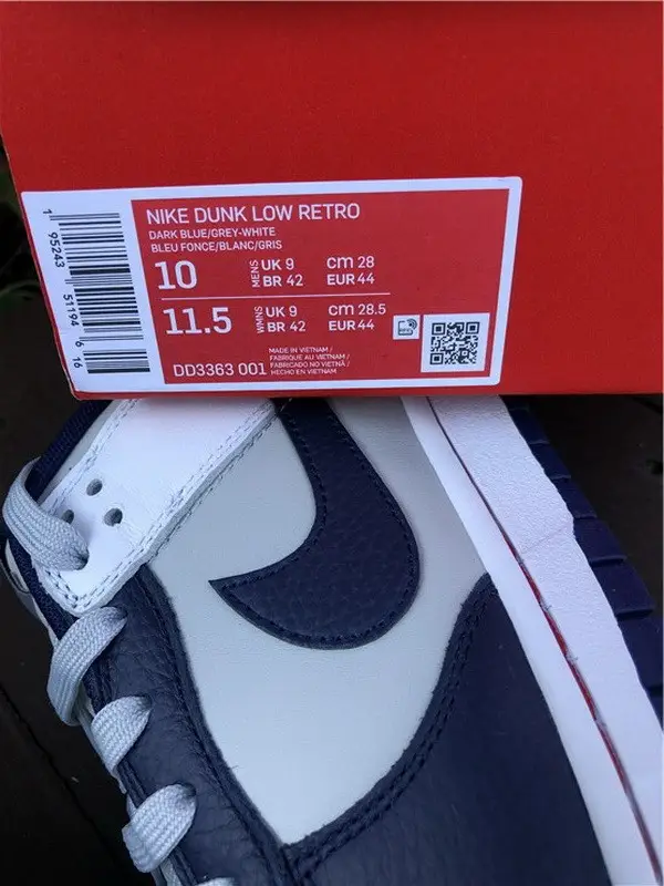 Authentic NBA x Nike Dunk Low “Brooklyn Nets” 
