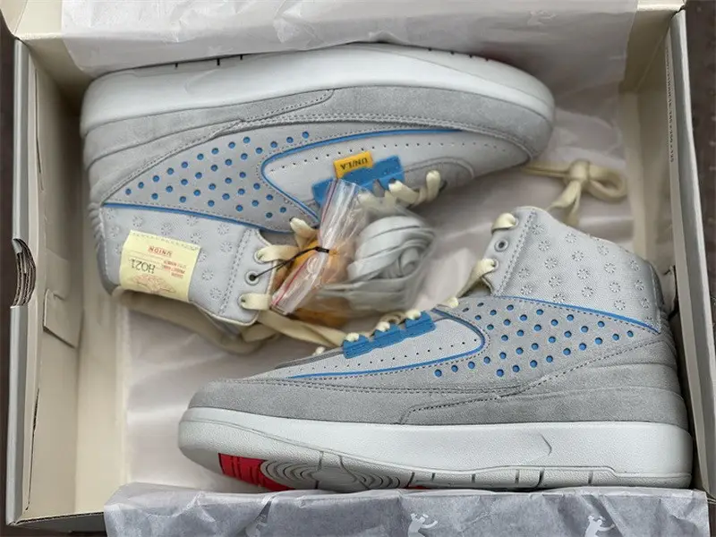 Authentic Union x Air Jordan 2 “Grey Fog” 