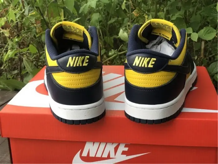 Authentic Nike Dunk Low Michigan 