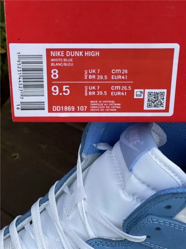 Authentic Nike Dunk High “Aluminum” 