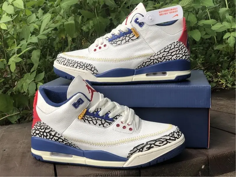 Union x Air Jordan 3 True Blue 