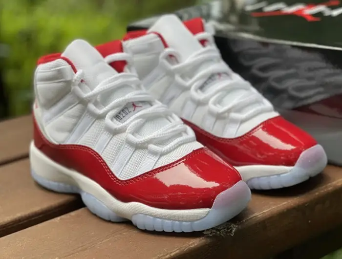 Authentic Air Jordan 11 Cherry GS EDE2415
