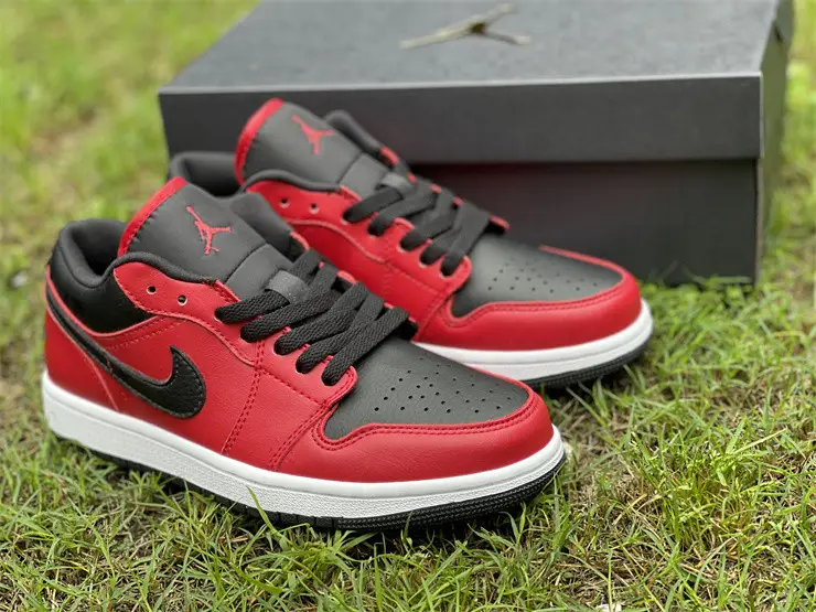 Authentic Air Jordan 1 Low Bred 
