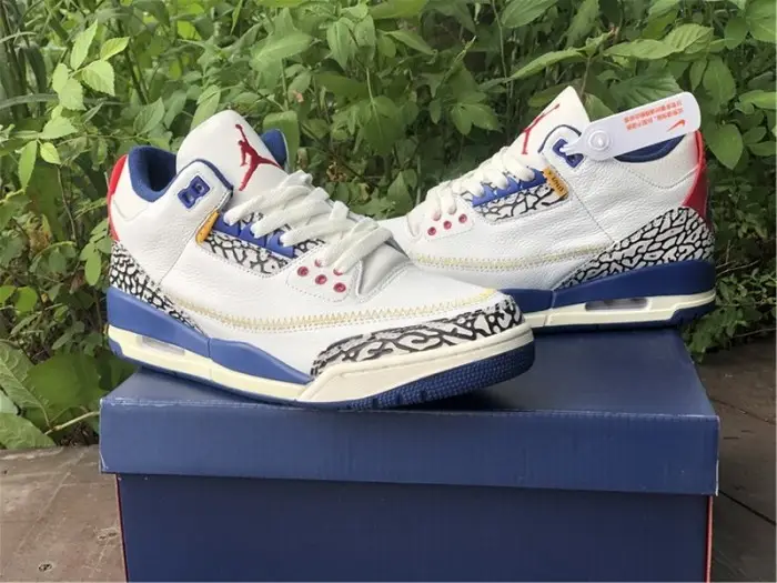 Union x Air Jordan 3 True Blue 