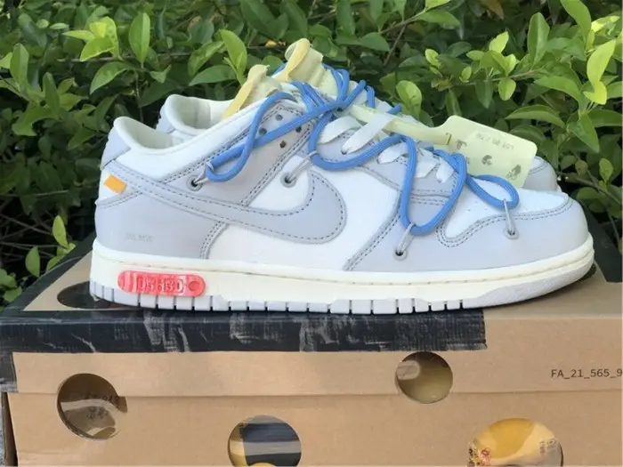 Authentic OFF-WHITE x Nike Dunk Low “The 50” DM1602 ADCDC2443