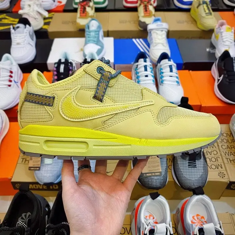 Authentic Travis Scott x Nike Air Max 1 “Saturn Gold” 