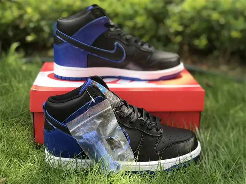 Authentic Nike Dunk High “Blue Camo” 