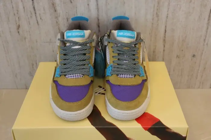 Authentic Union x Air Jordan 4 “Desert Moss” 