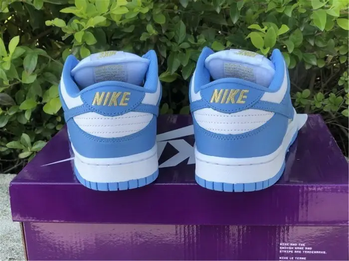 Authentic Supreme x Nike SB Dunk Low Blue 