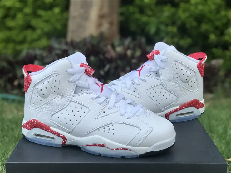 Authentic Air Jordan 6 “Red Oreo” GS 