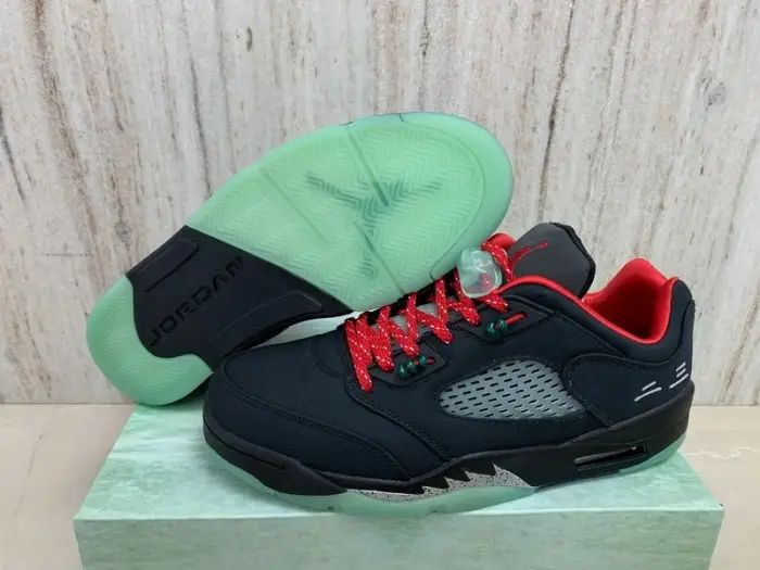 Authentic CLOT x Air Jordan 5 Low 