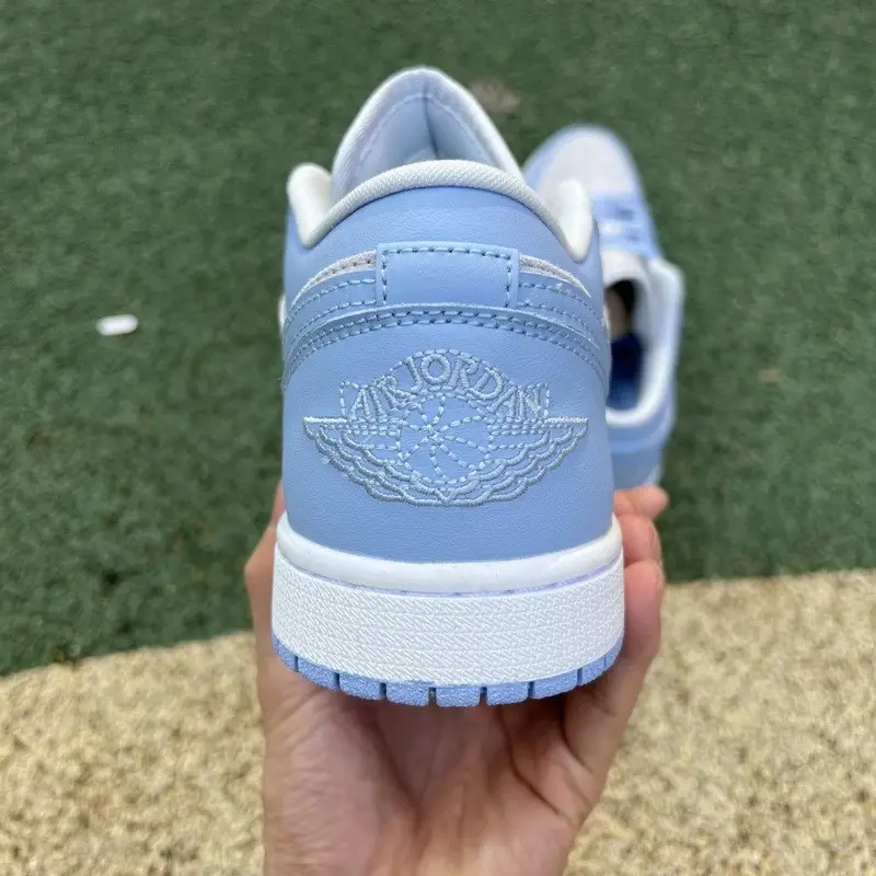 Authentic Air Jordan 1 Low University Blue Women shoes 