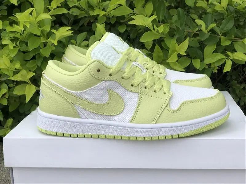 Authentic Air Jordan 1 Low “Limelight” 