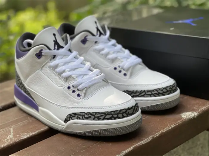 Authentic Air Jordan 3 “Dark Iris” 