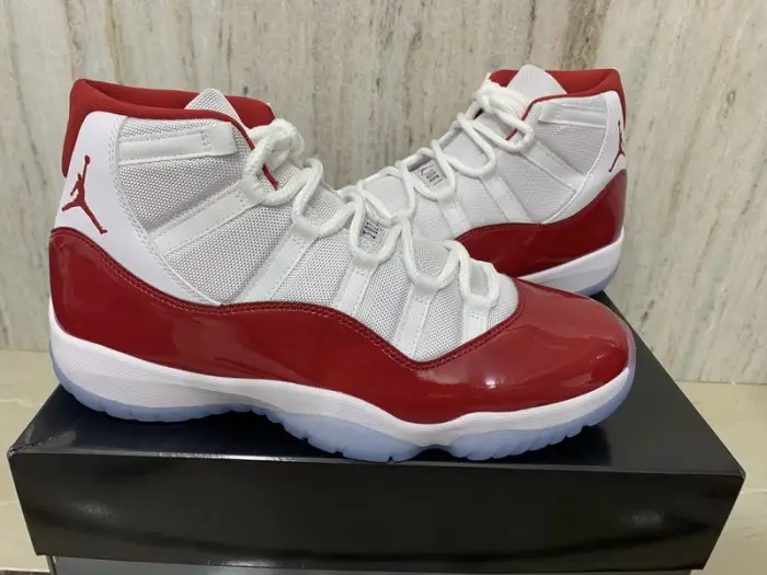 Authentic Air Jordan 11 Cherry FAFC1524