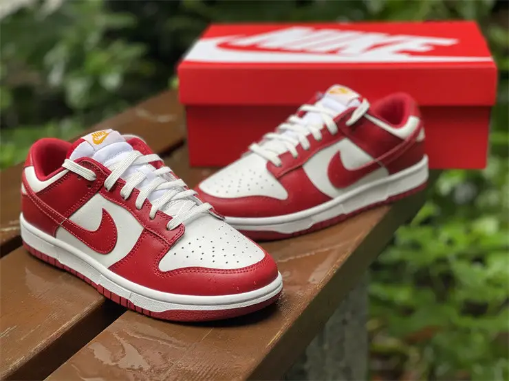 Authentic Nike Dunk Low “Gym Red” 
