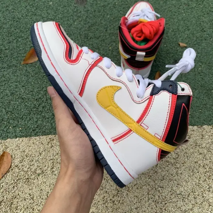 Authentic Gundam x Nike SB Dunk High 