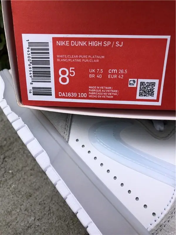 Authentic Slam Jam x Nike Dunk High 