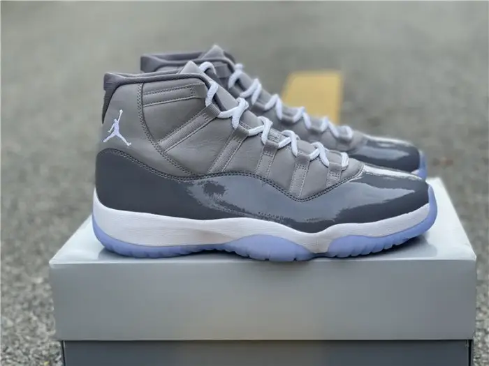 Authentic Air Jordan 11 Cool Grey 2021 ADDBE394