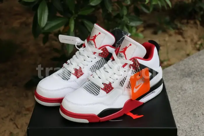 Authentic Air Jordan 4 “Fire Red” 2020 EEE2295