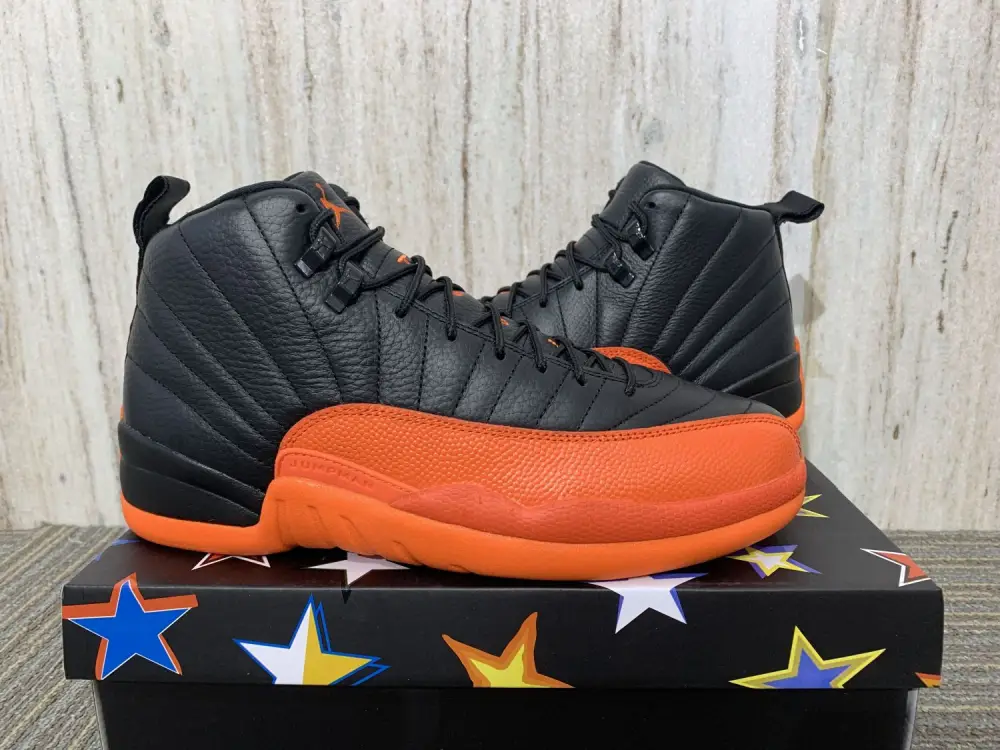 Authentic Air Jordan 12 “Brilliant Orange” 
