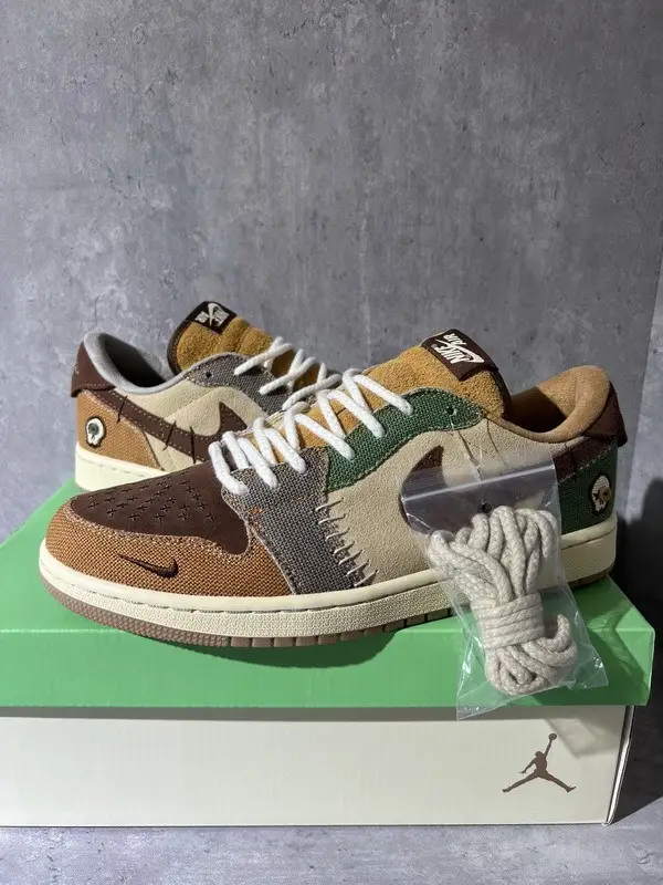 Authentic Zion Williamson x Air Jordan 1 Low OG “Voodoo” 