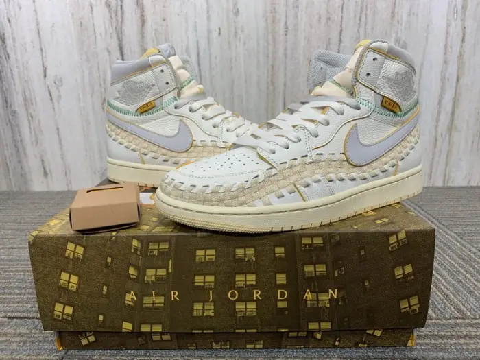 Authentic Union x Air Jordan 1 High OG Woven 