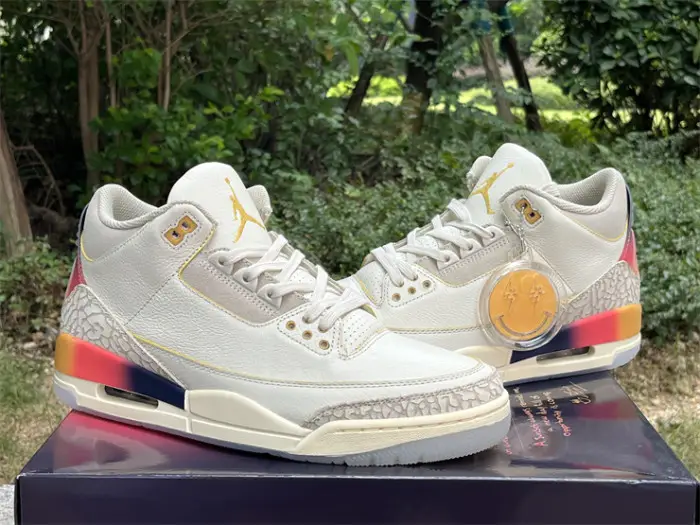 Authentic J Balvin x Air Jordan 3 BECE1382