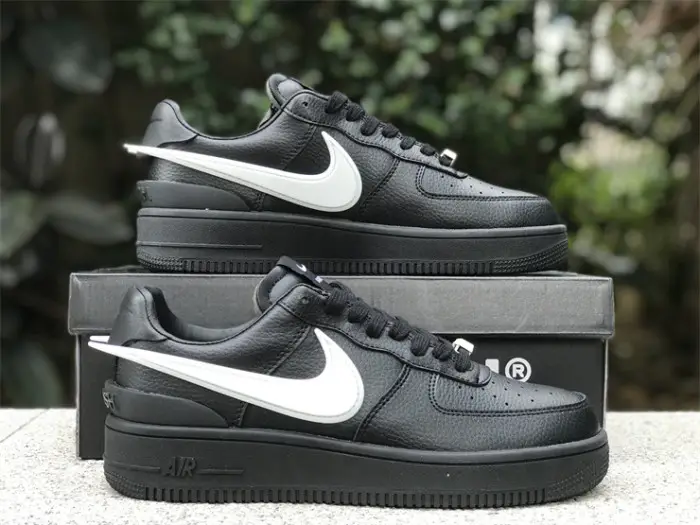 Authentic AMBush x Nike Air Force 1 Low Black ECA632
