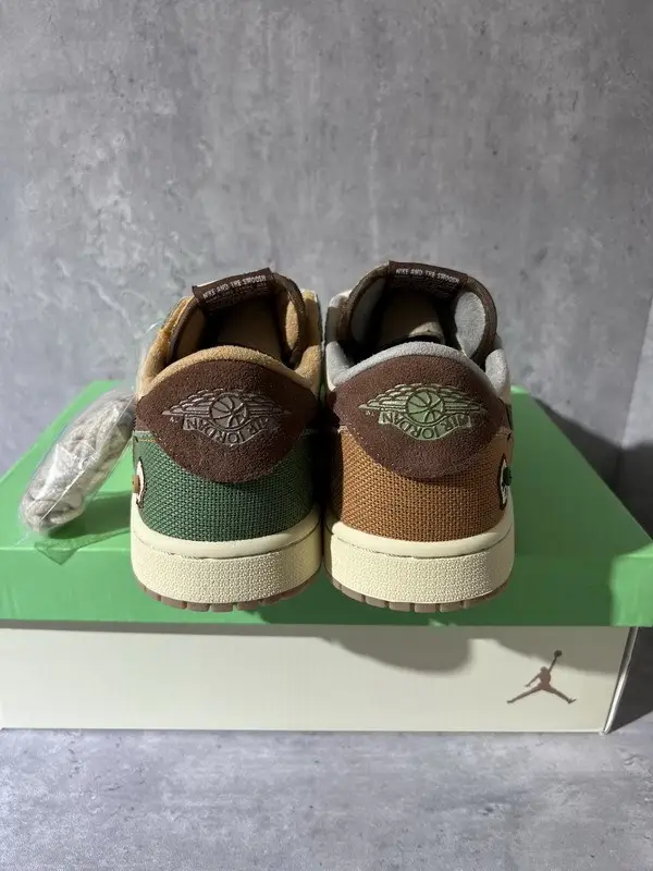 Authentic Zion Williamson x Air Jordan 1 Low OG “Voodoo” 