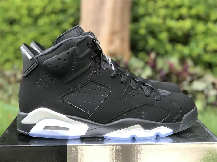 Authentic Air Jordan 6 “Metallic Silver” 