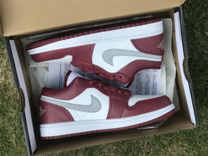 Authentic Air Jordan 1 Low Bordeaux DBCC1152