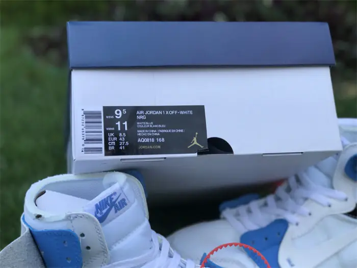 Authentic Air Jordan 1 X OFF-WHITE NRG PS5 