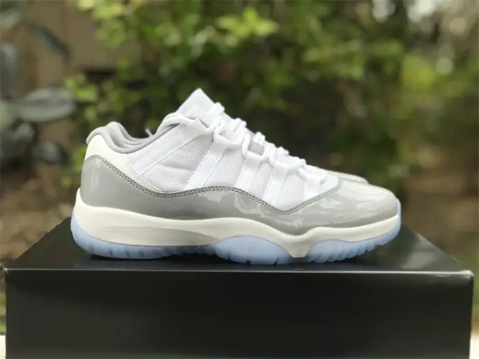 Authentic Air Jordan 11 Low “Cement Grey” 2.0 