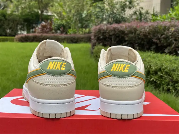 Authentic Nike Dunk Low Light Tan 