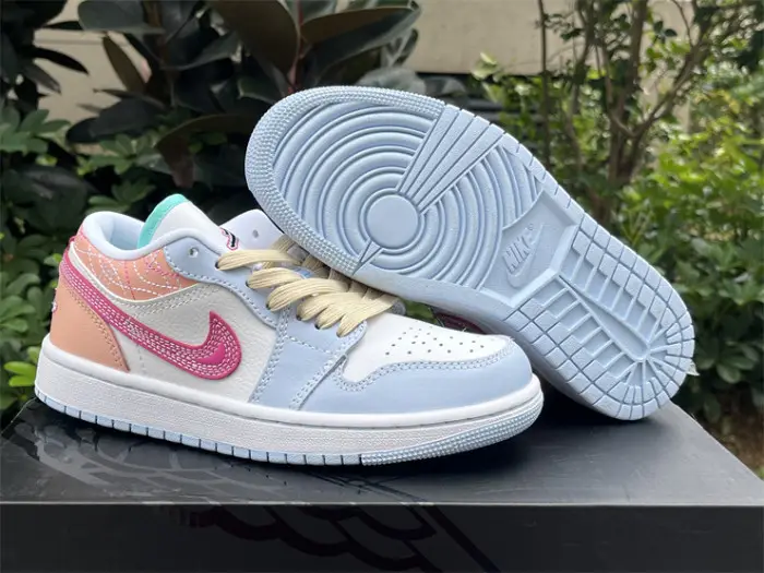 Authentic Air Jordan 1 Low SE “Sashiko Multi-Color FDA2581