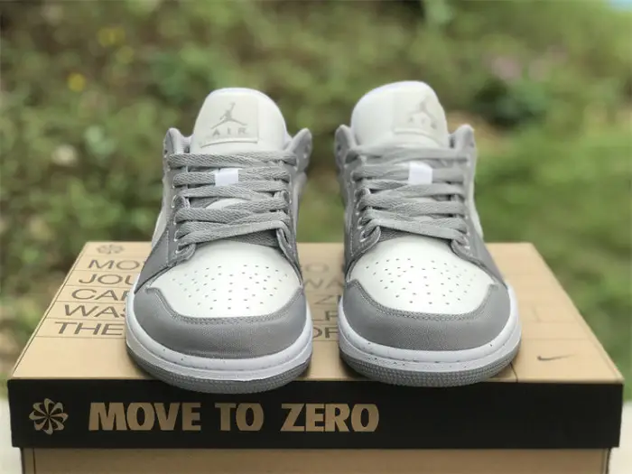 Authentic Air Jordan 1 Low SE “Light Steel Grey” Women Shoes 