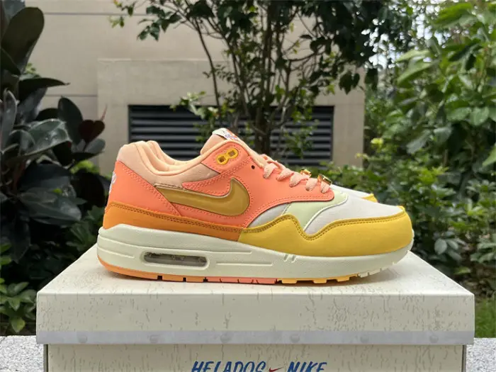 Authentic Nike Air Max 1 Puerto Rico “Orange Frost” 