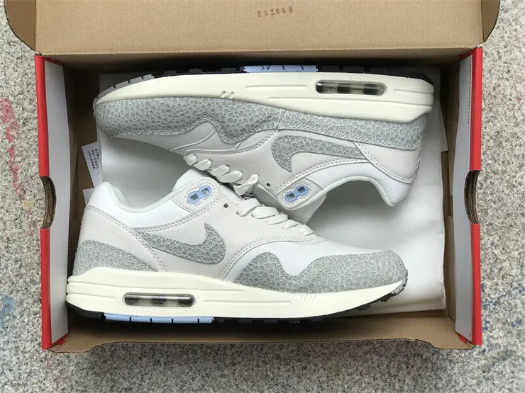 Authentic Nike Air Max 1 Safari “Summit White” 