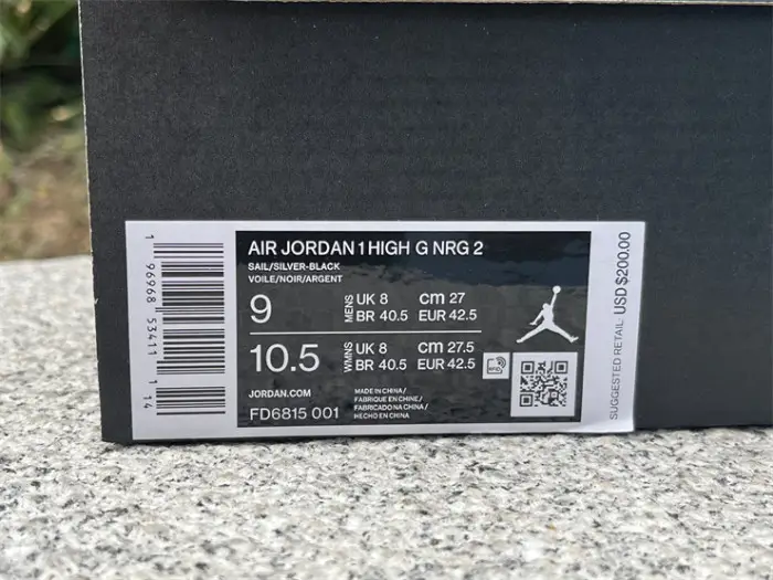 Authentic Air Jordan 1 High Golf 