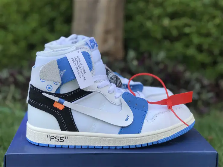 Authentic Air Jordan 1 X OFF-WHITE NRG PS5 